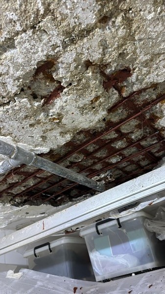 葵龍老人院天花維修步驟 1