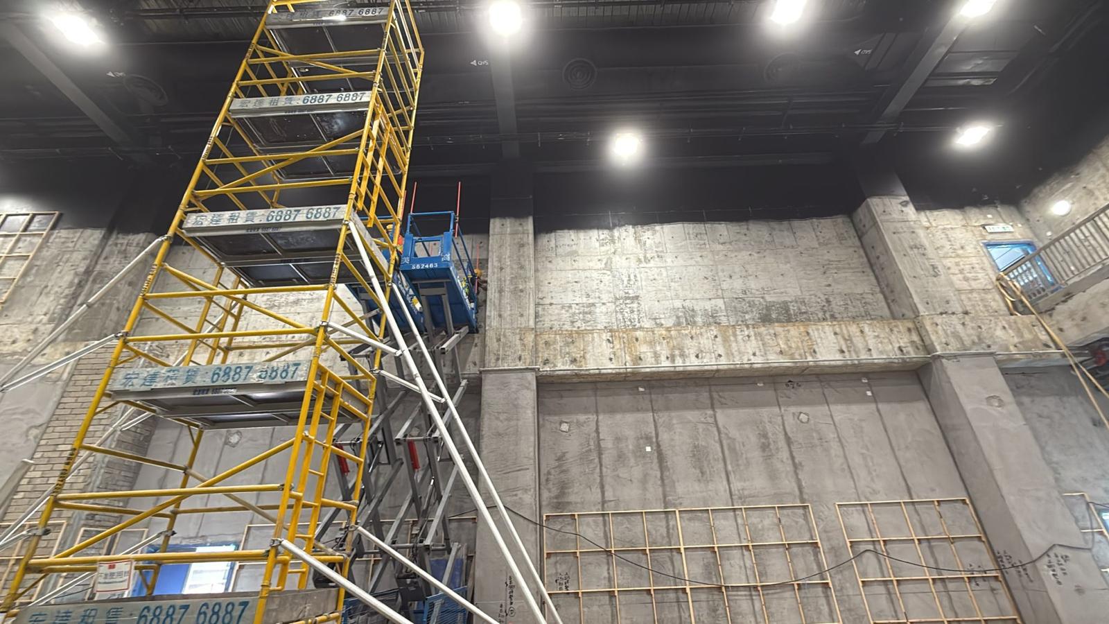 安裝馬仔坑室內籃球架 (港鐵盤) 2